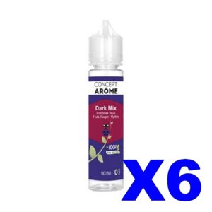 E LIQUIDE CONCEPTAROME 50ML DARK MIX X6