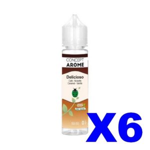 E LIQUIDE CONCEPTAROME 50ML DELICIOSO X6