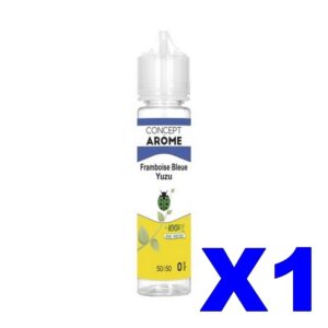 E LIQUIDE CONCEPTAROME 50ML FRAMBOISE BLEUE YUZU X1