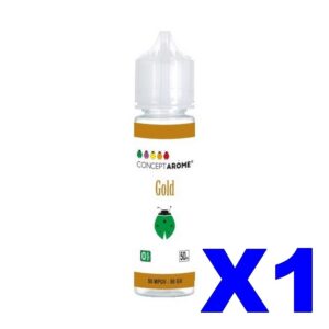 E LIQUIDE CONCEPTAROME 50ML GOLD X1