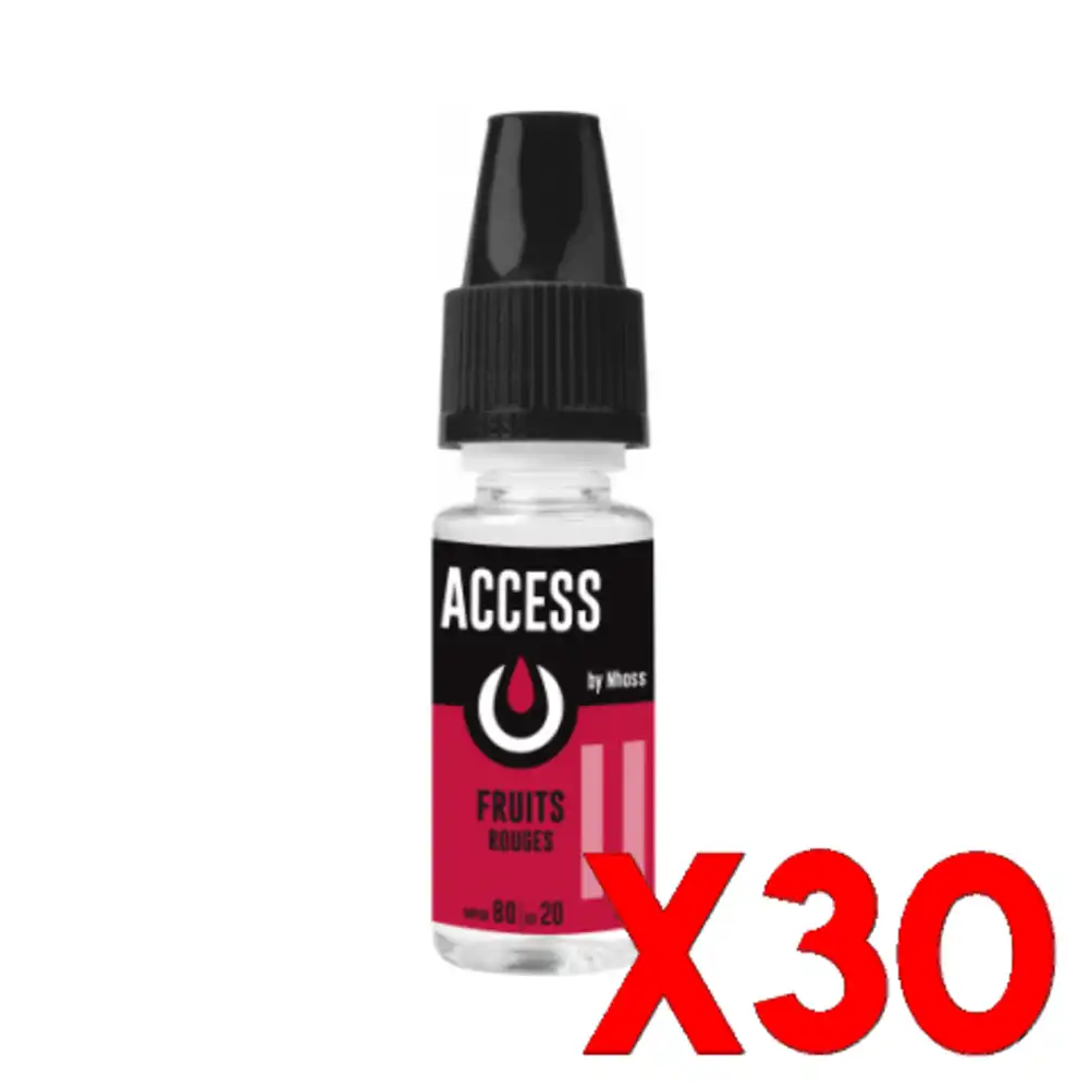 E LIQUIDE ACCESS 8020 FRUITS ROUGES x30 4 Access 8020 Fruitsrouges 11 x30