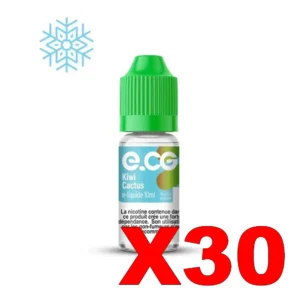 E LIQUIDE E CG LES GIVRES 10ML 50 50 KIWI CACTUS X30 Taux de nicotine 3