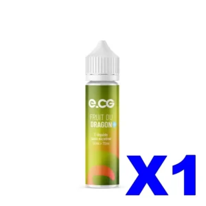 E LIQUIDE E CG LES INCONTOURNABLES 50ML 50 50 FRUIT DU DRAGON GIVRE X1 Taux de nicotine 0