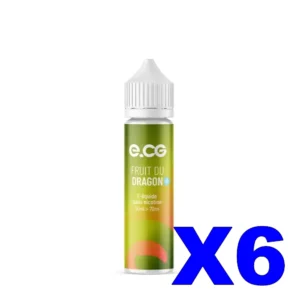 E LIQUIDE E CG LES INCONTOURNABLES 50ML 50 50 FRUIT DU DRAGON GIVRE X6 Taux de nicotine 0