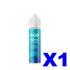 E LIQUIDE E CG LES INCONTOURNABLES 50ML 50 50 MENTHE GLACIALE X1 Taux de nicotine 0