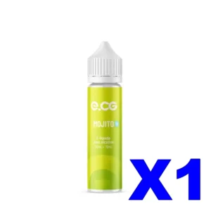 E LIQUIDE E CG LES INCONTOURNABLES 50ML 50 50 MOJITO X1 Taux de nicotine 0