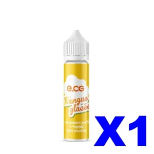 E LIQUIDE E CG LES SAVEURS PUFFS 50ML 50 50 MANGUE GLACEE X1 Taux de nicotine 0