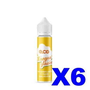 E LIQUIDE E CG LES SAVEURS PUFFS 50ML 50 50 MANGUE GLACEE X6 Taux de nicotine 0