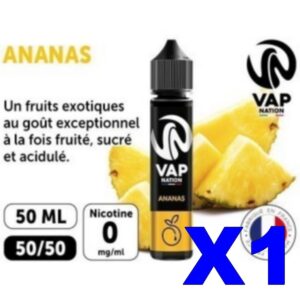 E LIQUIDE VAP NATION 50ML ANANAS X01