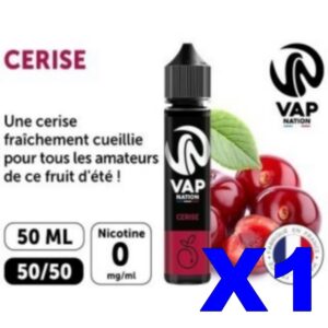 E LIQUIDE VAP NATION 50ML CERISE X01
