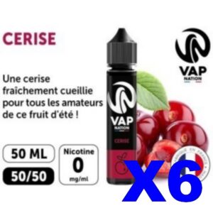 E LIQUIDE VAP NATION 50ML CERISE X06