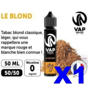 E LIQUIDE VAP NATION 50ML CLASSIC BLOND X01
