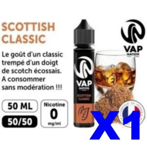 E LIQUIDE VAP NATION 50ML CLASSIC SCOTTISH X01