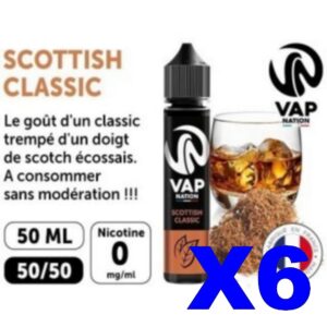 E LIQUIDE VAP NATION 50ML CLASSIC SCOTTISH X06