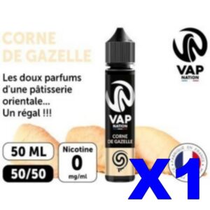 E LIQUIDE VAP NATION 50ML CORNE DE GAZELLE X01