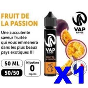 E LIQUIDE VAP NATION 50ML FRUIT DE LA PASSION X01