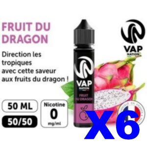 E LIQUIDE VAP NATION 50ML FRUIT DU DRAGON X06