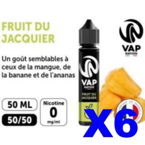 E LIQUIDE VAP NATION 50ML FRUIT DU JACQUIER X06