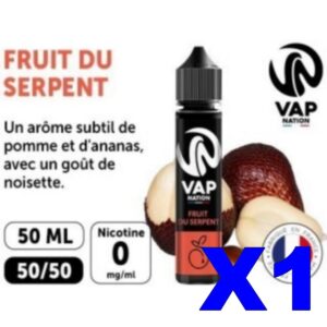 E LIQUIDE VAP NATION 50ML FRUIT DU SERPENT X01
