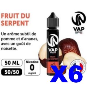 E LIQUIDE VAP NATION 50ML FRUIT DU SERPENT X06
