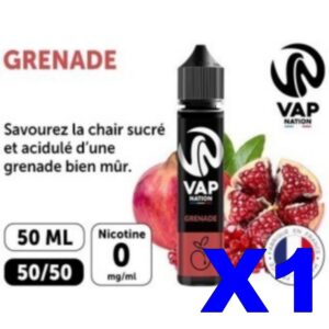 E LIQUIDE VAP NATION 50ML GRENADE X01