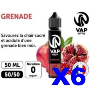 E LIQUIDE VAP NATION 50ML GRENADE X06