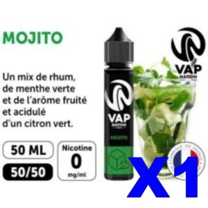 E LIQUIDE VAP NATION 50ML MOJITO X01