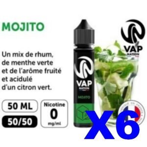 E LIQUIDE VAP NATION 50ML MOJITO X06