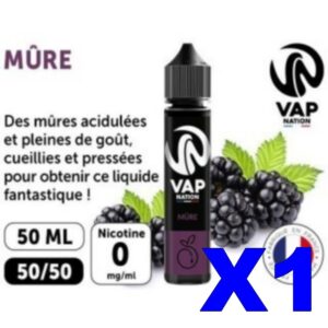 E LIQUIDE VAP NATION 50ML MURE X01