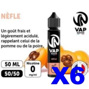 E LIQUIDE VAP NATION 50ML NEFLE X06