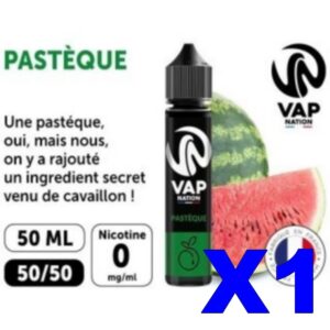E LIQUIDE VAP NATION 50ML PASTEQUE X01