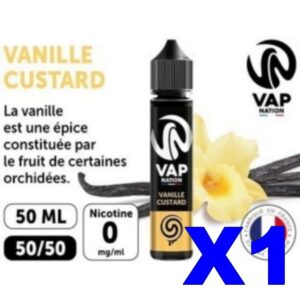E LIQUIDE VAP NATION 50ML VANILLE X01