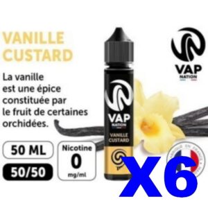 E LIQUIDE VAP NATION 50ML VANILLE X06