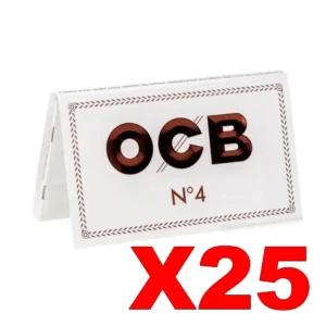 FEUILLES COURTES OCB BLANC X25