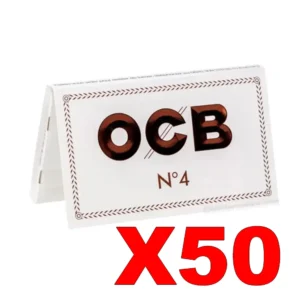 FEUILLES COURTES OCB BLANC X50