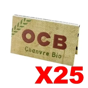 FEUILLES COURTES OCB CHANVRE X25