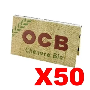 FEUILLES COURTES OCB CHANVRE X50