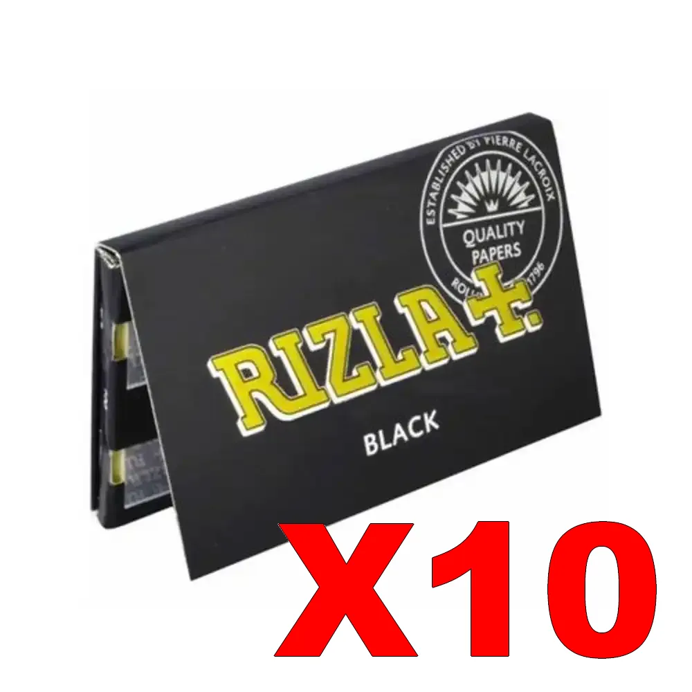 FEUILLES_COURTES_RIZLA+_BLACK_X10 1 FEUILLES COURTES RIZLA+ BLACK X10