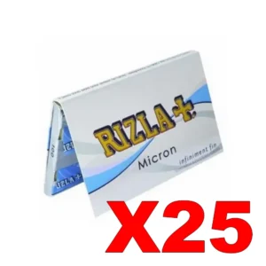 FEUILLES COURTES RIZLA+ MICRON X25