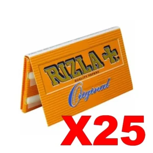 FEUILLES COURTES RIZLA+ ORIGINAL X25