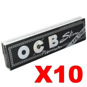 FEUILLES SLIMFILTRE OCB PREMIUM X10