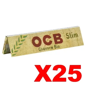 FEUILLES SLIM OCB CHANVRE X25