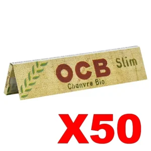 FEUILLES SLIM OCB CHANVRE X50