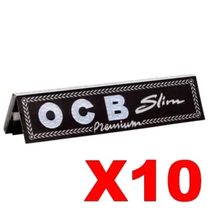 FEUILLES SLIM OCB PREMIUM X10