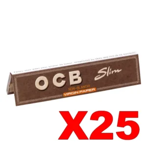FEUILLES SLIM OCB VIRGIN X25