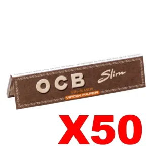 FEUILLES SLIM OCB VIRGIN X50