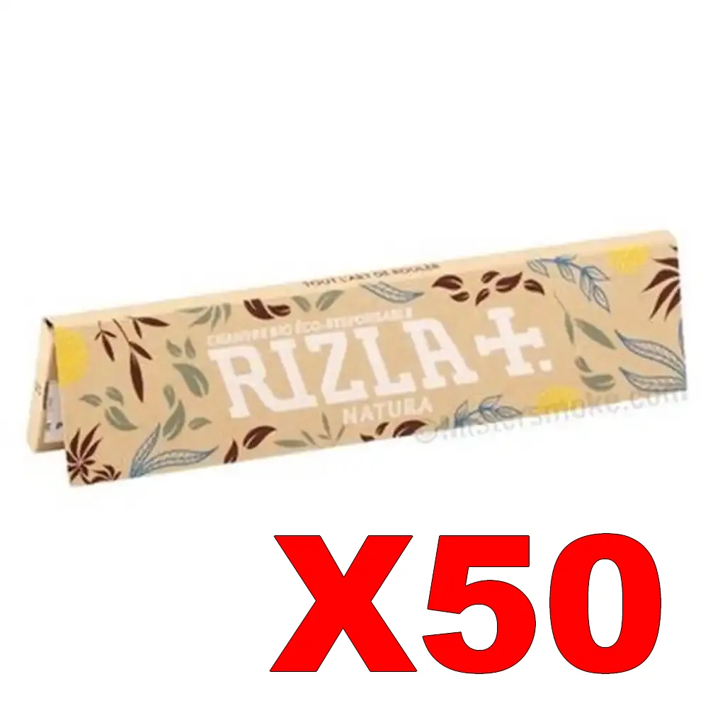 FEUILLES_SLIM_RIZLA+_NATURA_X50 1 FEUILLES SLIM RIZLA+ NATURA X50