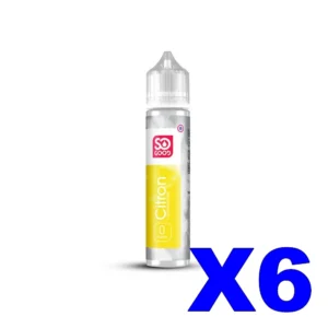 E LIQUIDE SO GOOD 50ML 50 50 CITRON X6 Taux de nicotine 0