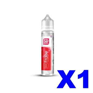 E LIQUIDE SO GOOD 50ML 50 50 FRAISE X1 Taux de nicotine 0