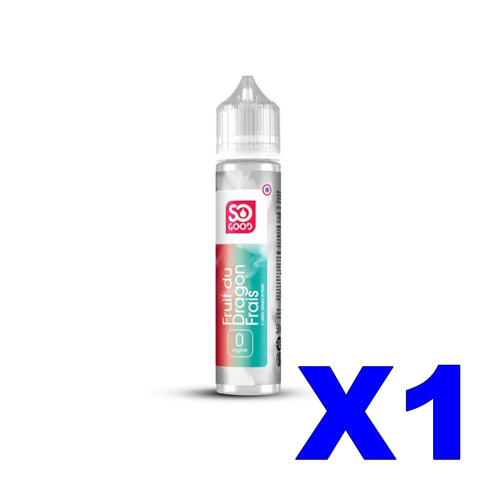 E LIQUIDE SO-GOOD 50ML FRUIT DU DRAGON FRAIS X1 1 E LIQUIDE SO GOOD 50ML 50 50 FRUIT DU DRAGON FRAIS X1 Taux de nicotine 0